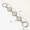 1Pc Four-Leaf Clover Shoulder Strap Extension Chain Wallet Decorative Chain Bag Chain Replacement Accessories