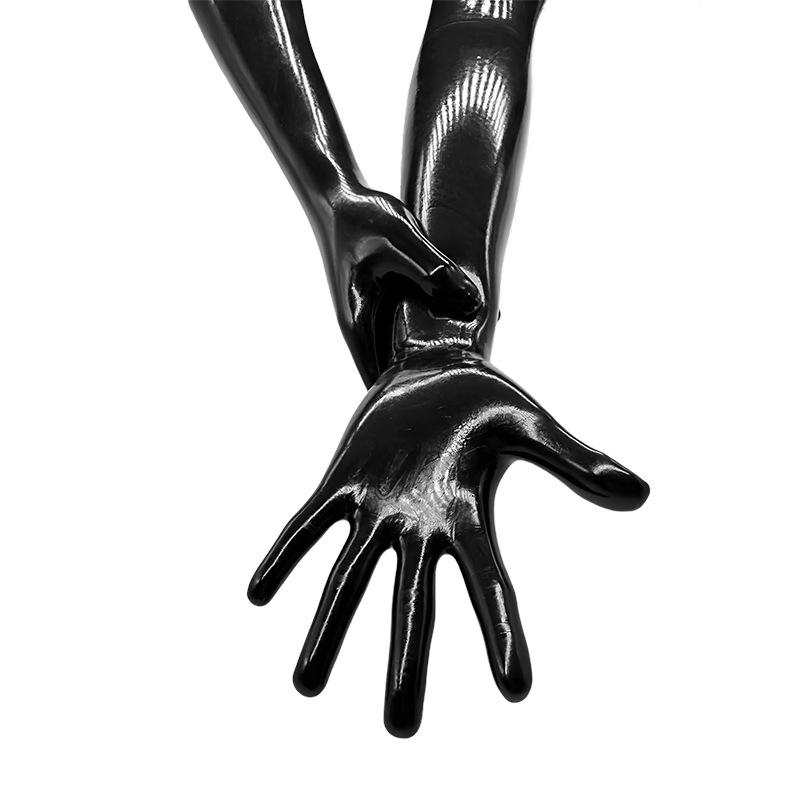Latex Gloves / Long 0.4mm Shiny Latex Suit