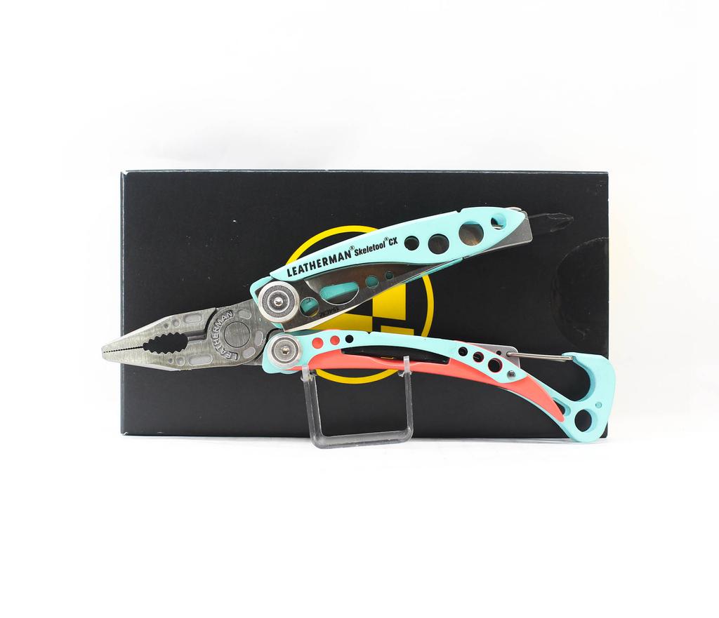 Leatherman YL833135 Skeletool CX Multifunktionswerkzeug 7 Funktionen Paradise (7537)