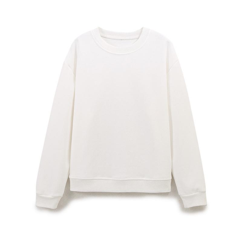 

Европейский и американский повседневный спортивный двухсторонний свитшот и комплект спортивных штанов прямого кроя Small