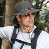 Summer Bucket Hat Men Women Sunscreen Fishing Hat Outdoor Breathable Fisherman Cap Hiking Climbing Camping Uv Protect Windproof