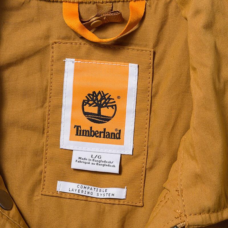 Timberland Solid Color Multi Pocket Lapel Jacket Men Jackets Wheat A29SU-P47