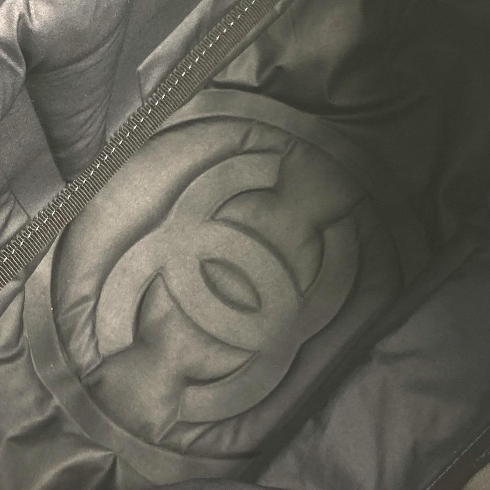 CHANEL fringe CocoNeige CC Coco Logo Crossbody Shoulder Bag Nylon White