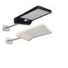 Waterproof Solar Wall Light 450LM Aluminum Solar Motion Light DIM Function PIR Sensor LED Solar Light Garage Area