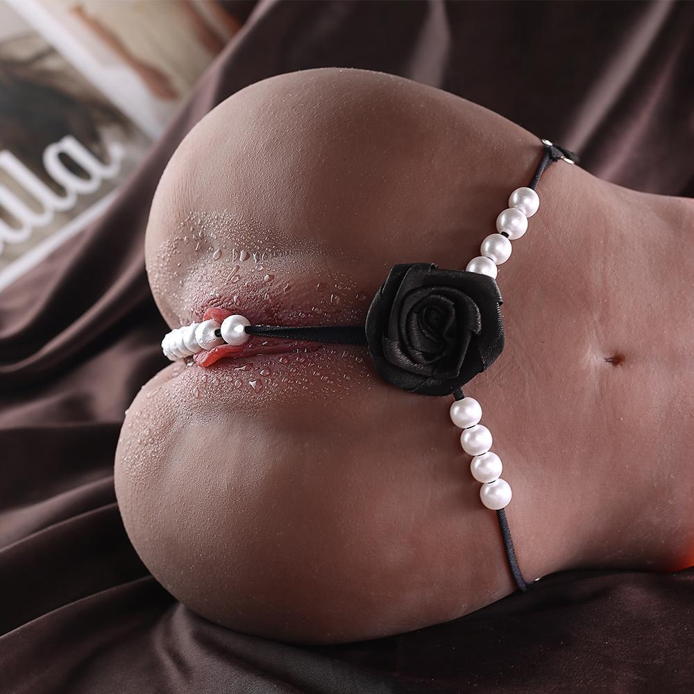 3.2KG Realistic Hip Masturbator for Men - 2 Hole Design (Deep Vagina & Tight Anal) with 3D Lifelike Pussy and Ass&Ultra-Realistic Sex Doll Hip