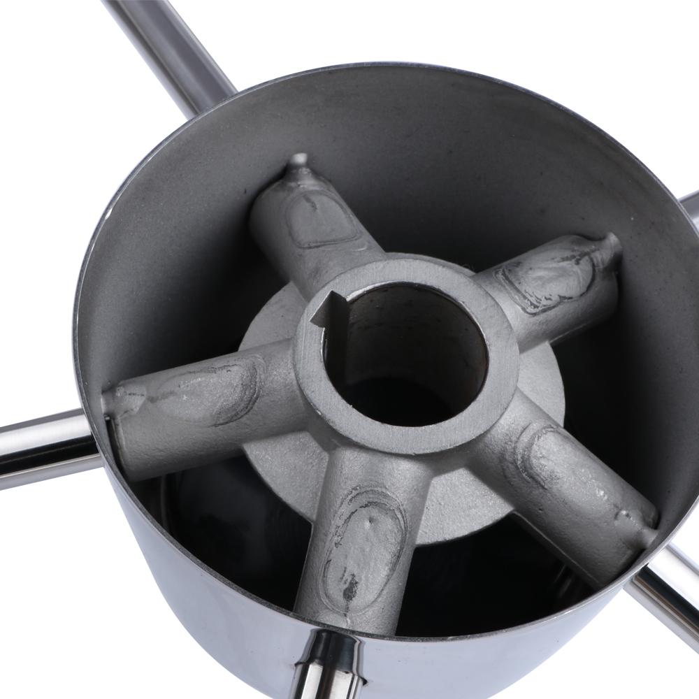 Boat Accessories  Steering Wheel With knob Stainless Steel 5 Spoke 25 Degree 11'' For Marine Yacht