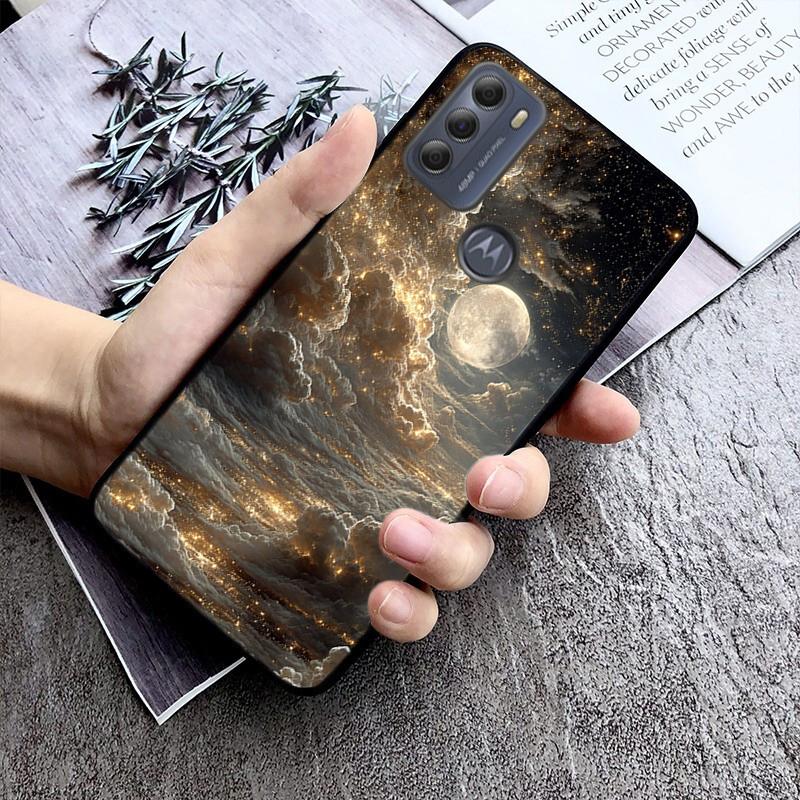 

Clound Moon Star Night PhoneCase For Motorola Moto G85 G55 G05 G14 G75 G31 G50 G10 G20 G30 G60 G13 G32 G84 G54 G53 G72 G24 Power Moto G31