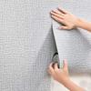 Wallpapers Linen 3D Foam Self-adhesive PVC Solid Color Thickened Waterproof Perfect for Bedroom Living Room Wall Paper Home