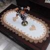Beautiful Lace Table Cloth European Style Embroidery Pattern Lace Decorative Table Cloth Table Ornament