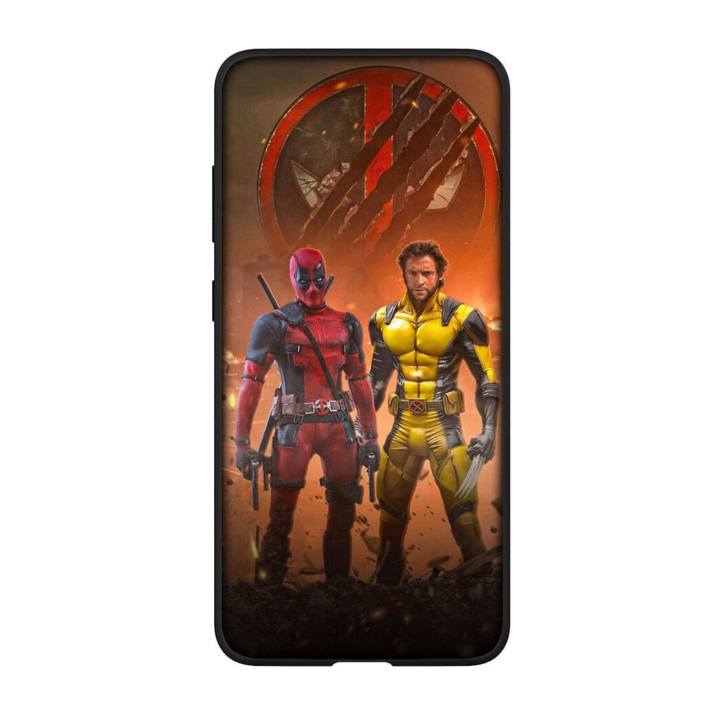 for Samsung Galaxy S25 S24 S23 iPhone 17 16 15 Xiaomi Redmi Note 14 13 12 11 Plus Pro Max XR A57 Phone Case Anime Deadpool Wolverine OPPO Huawei Cover