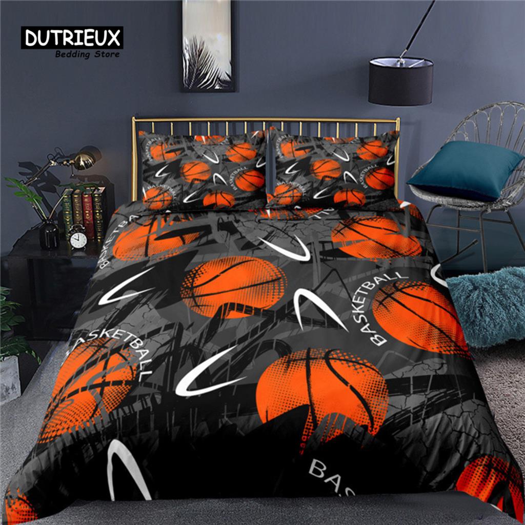 

Comforter Luxury 3D Football Print Home Living Comfortable Kids Bedding Set Queen And King Eu/Us/Au/Uk Size Comforter (quilt)-EU Single(135*200cm)3pcs