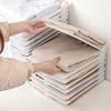 5pcs-Wardrobe Storage Dressbook Useful Stackable Plastic Clothing Folding Board Storage Rack Clothing Organizer Rack