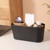 Bamboo Wood Storage Box for Stationery & Cosmetics