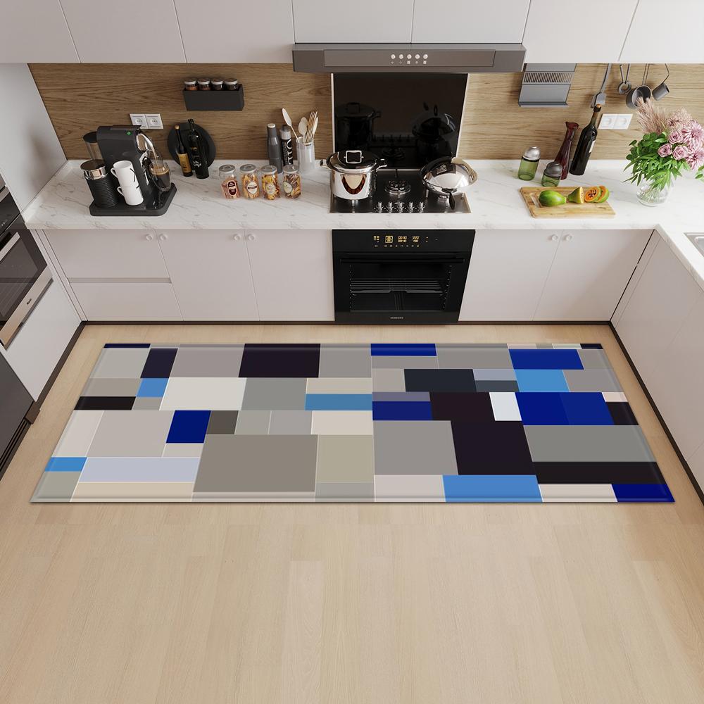 

Кухонный коврик, коврик для двери, крыльца, длинный ковер для спальни, дома, балкона, ванной комнаты, нескользящий пол, ковер для гостиной 50x80cm