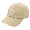 Baetmaeseu Basic B Logo Ball Cap (Beige)