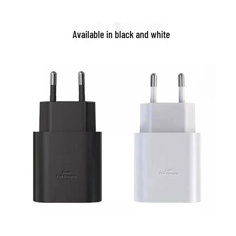 Samsung 25W Super Fast Charger with PPS Cable Set - Compatible with US, China, Europe Standards