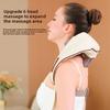 Electric Kneading Heated Shoulder and Neck Massage Shawl Multi-functional Back Massager Trapezius Hot Compress Physiotherapy Instrument
