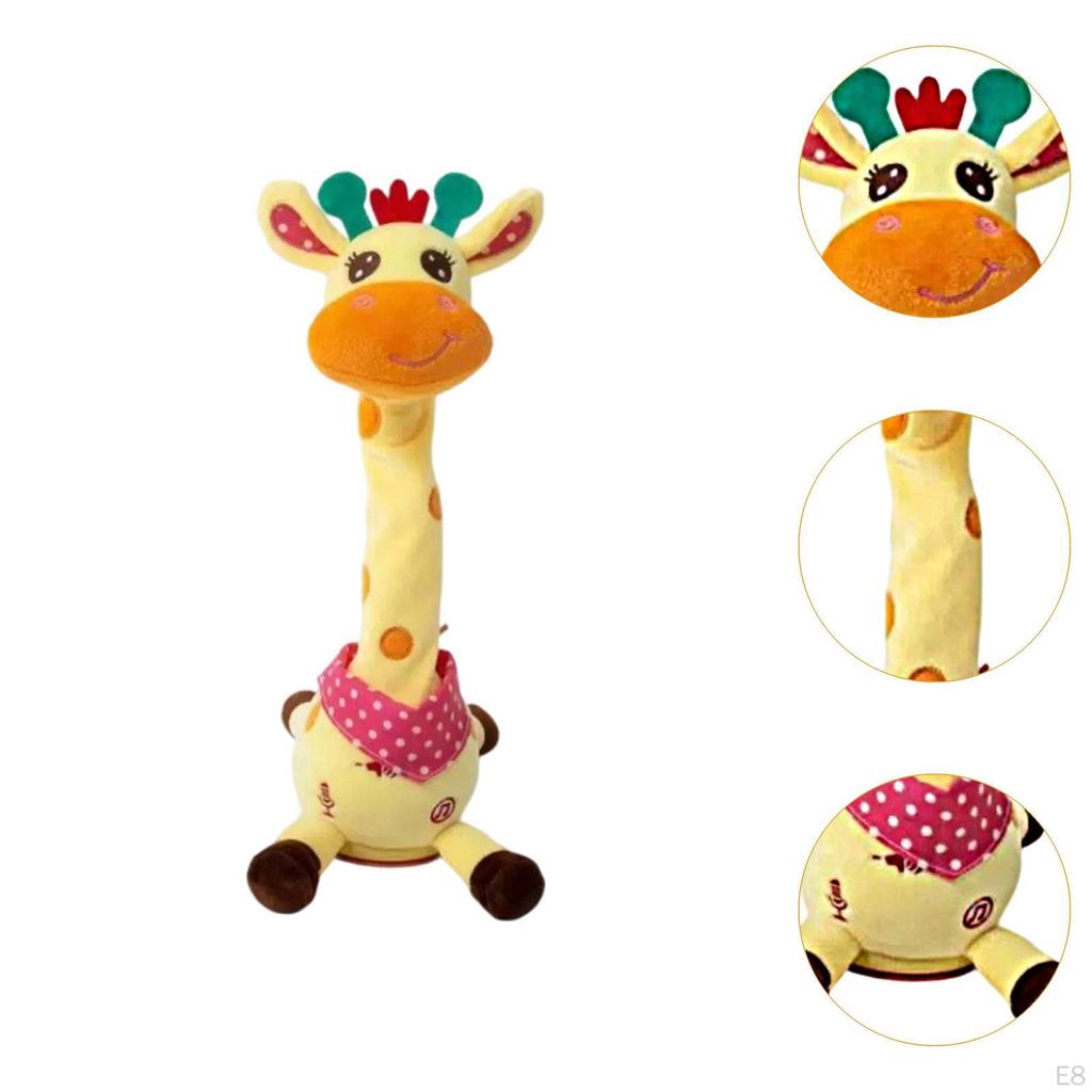 Dancing Talking Animal Toy Interactive Electric Plush for Family Fun Children