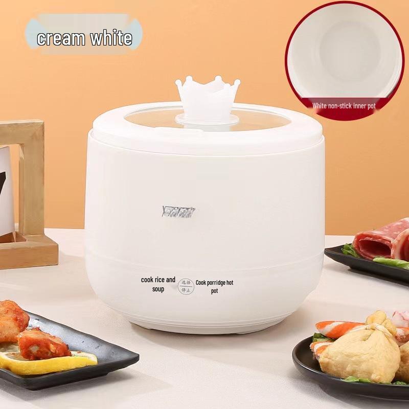 Smart Single-Serve Mini Rice Cooker for Steaming and Cooking Porridge
