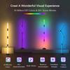 Floor Lamp LED with Remote Control, Voice & App Control, Music Sync, Smart RGB Floor Lamp for Gift Party E-sport Home Decor
