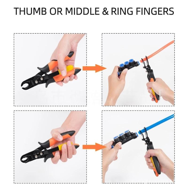 Disconnect Plier With Ergonomic Grip Design For Efficient Single Hand Operation In Plumbing Repair And Maintenance Tasks