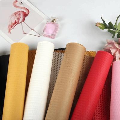 Eco-Friendly Honeycomb Paper Protective Hollow Honeycomb Cushioning Wrap Irregular Shockproof Anti-Shock Paper Floral Bouquet