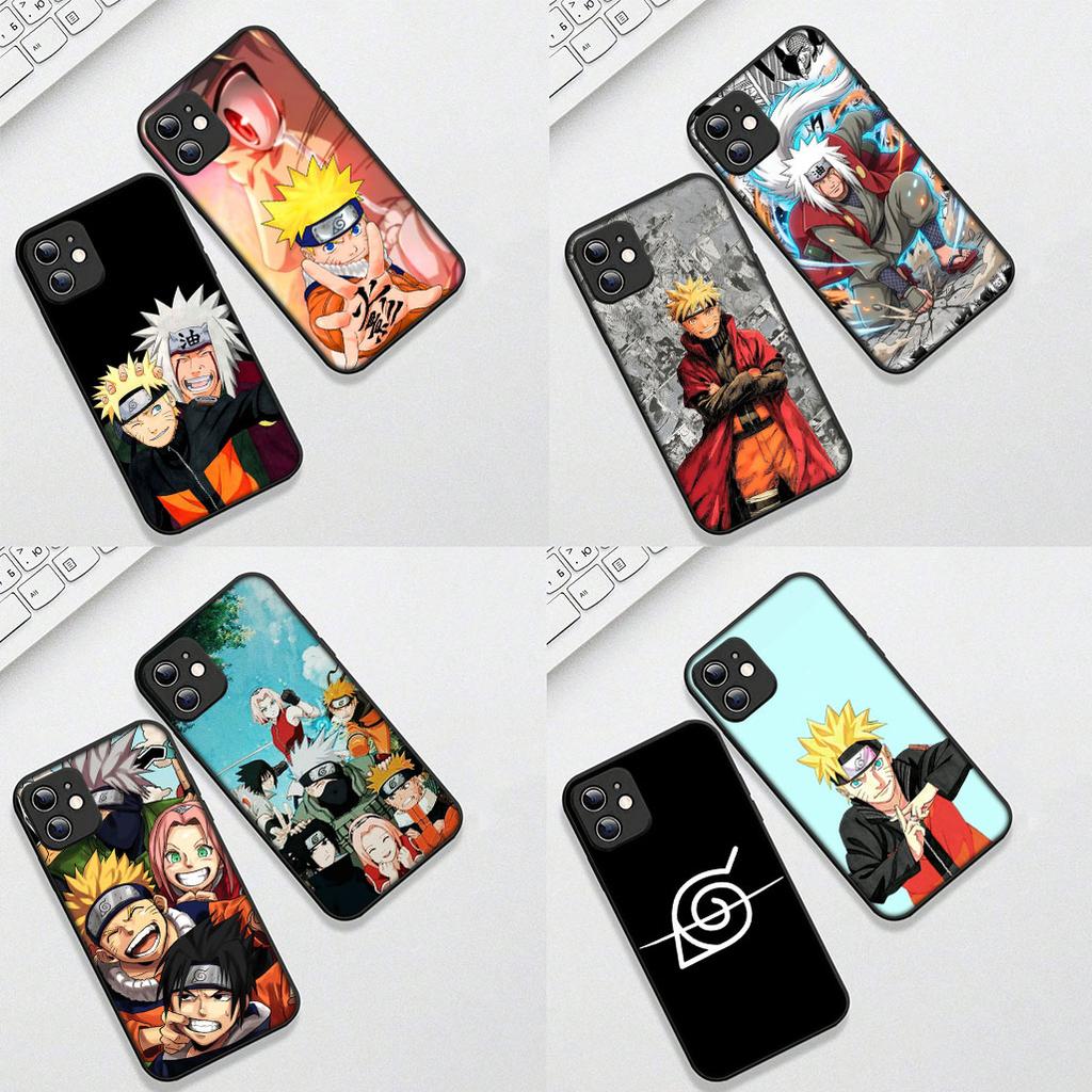 Soft Cover for Apple iPhone 17 Pro XS Max Air 6 7 8 Plus 5 + SE 2022 SE2 16E Casing Phone Case Jiraiya Narutos Sasuke