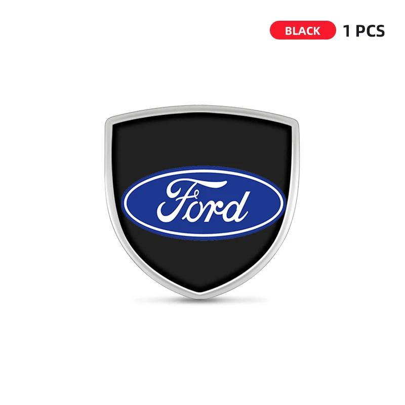 

New 2026 Car Sticker 1/2pcs 3D Metal Car Styling Shield Emblem Badge Stickers For Ford Ranger S-Max Focus Galaxy Mondeo Transit