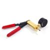 Manual Vacuum Pressure Pump Brake Vacuum Pump Gauge Test Tuner Kit with Gauge Adapters 2 In 1 Handheld Pistol Test Tool