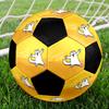 Simon's Cat Cute Cartoon Indoor Soccer Ball Colorful Machine Stitched PVC Size 5 Team Training Competition Ready Durable High-Bounce Cool Sports Gift