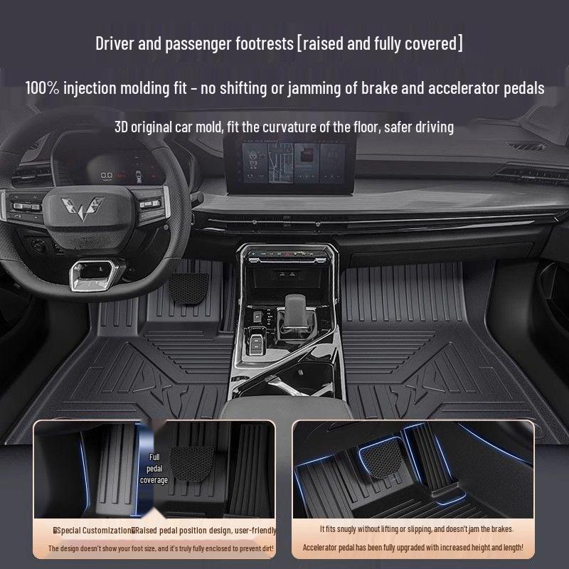 TPE Floor Mat for 2022 Wuling Xingchen Hybrid Driver's Side