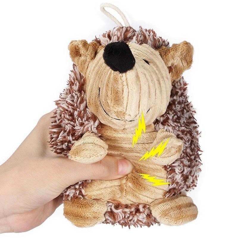 Coffee Hedgehog Brandnew Sound Toy for Pets Squeeky Toy Dog Toy
