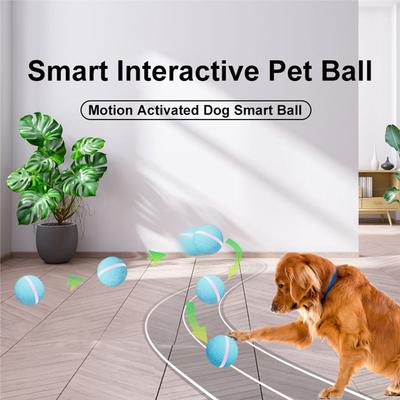 Balles Intelligentes Interactives pour Chien Balle Électrique Intelligente Balle Roulante Active Pour Chiot Chiens Petits et Moyens
