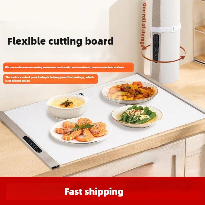 110V 220V Foldable Multi-Functional Electric Beverage Warmer Warming Board Mat for Home Dining Table Hotel Meals Warming Dishes