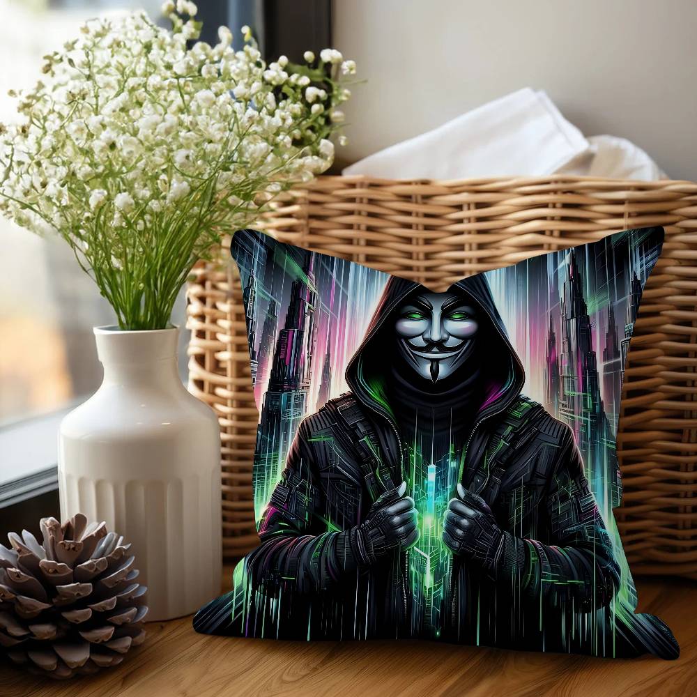 H-Hacker Windshield Pillow Cover Sofa Cushion Cover Home Room Decoration Children Gift