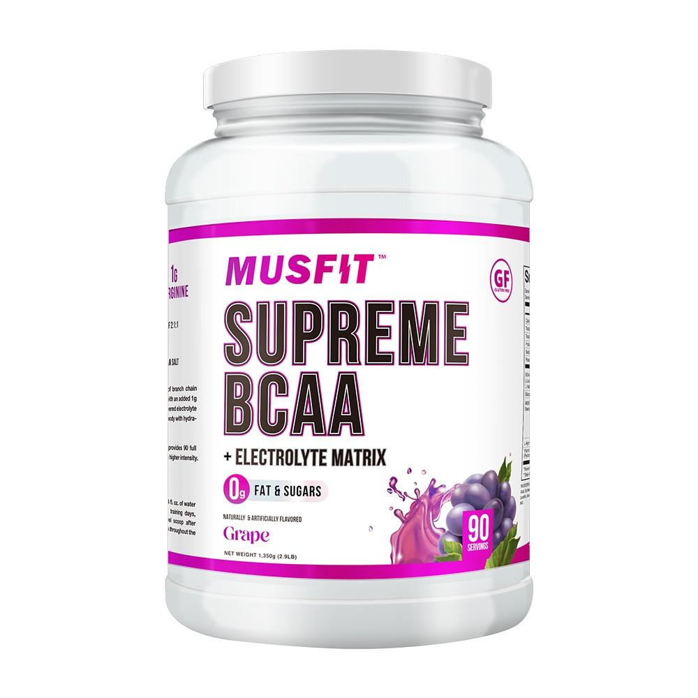 Supreme BCAA + Electrolyte Matrix Powder Grape 90 Servings, 2.9 lb