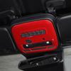 For -2024 Ford Bronco ABS Red Interior Front Reading Light Frame Cover Trim