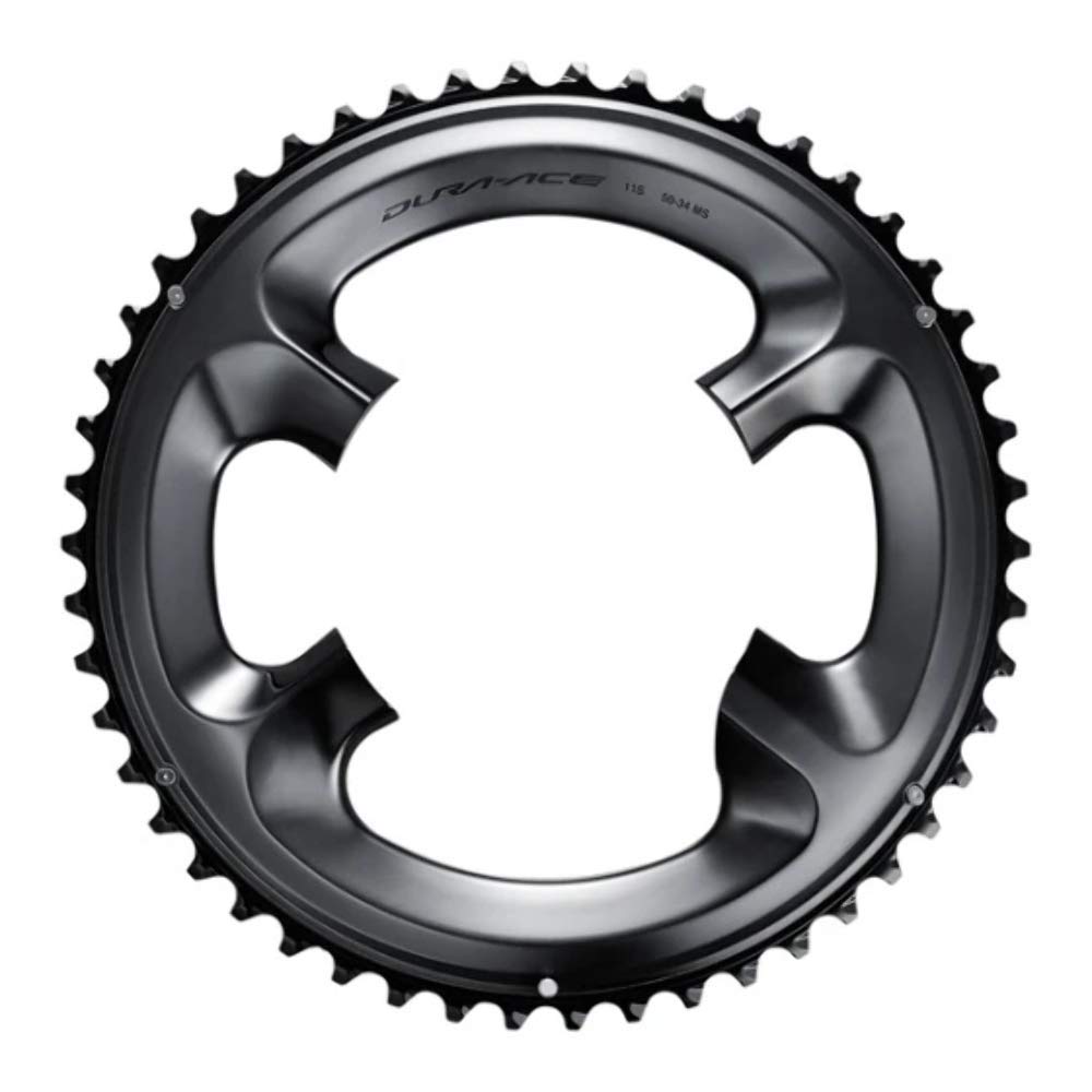 

Shimano Repair Parts Chainring with Hook Teeth 55T-MX (for 55-42T) FC-R9100 Y1VP98050 чёрный
