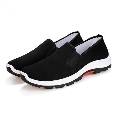 Spring/Autmun Men Loafers Shoes Man Slip-on Casual Canvas Shoes Fashion Breathable Outdoor Male Shoes Suede Flats Mens Sneakers