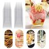 25pcs 60ml Mini Dessert Cups Square Plastic Cups Reusable Jelly Mousses Appetizer Cup Food Container Party Birthday Decor