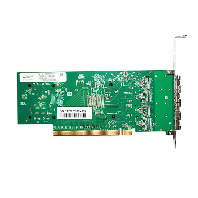 FEMRICE Intel E810CAM1 4x25G PCIe Server Fiber Network Card