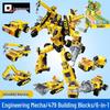 Enlightenment 1414: Shura War God Dinosaur-to-Robot Transforming Toy for Kids
