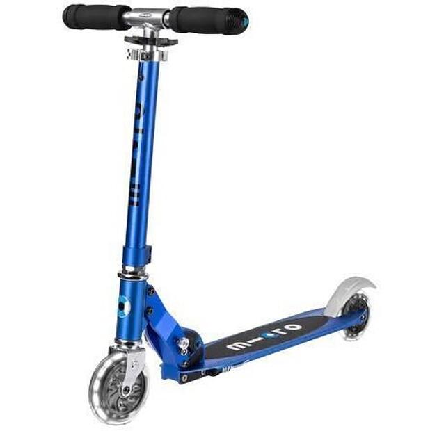 Kinderroller Micro Sprite LED saphirblau