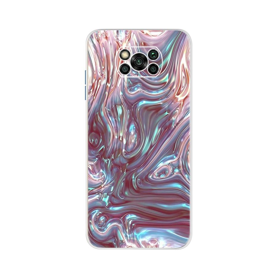 For Xiaomi Poco X3 Pro Back Cover 6.67" Cute Cat Patterns Transparent Bumper Cover For Xiaomi POCOX3 Pro POCO X 3 Cover Fundas