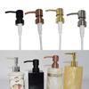 Practical Dispensing Metal Pumps Head Thread Standard Convenient for Cosmetic and Bath Products Daily Casual Use