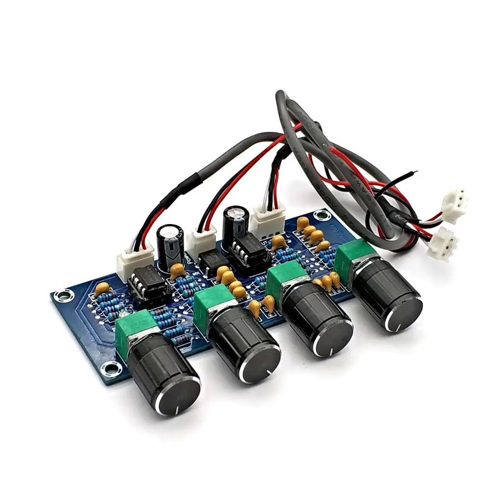 XH-A901 NE5532 Tónová deska Předzesilovač Předzesilovač s nastavením výšek, basů a hlasitosti Tónový ovladač předzesilovače pro zesilovací desku