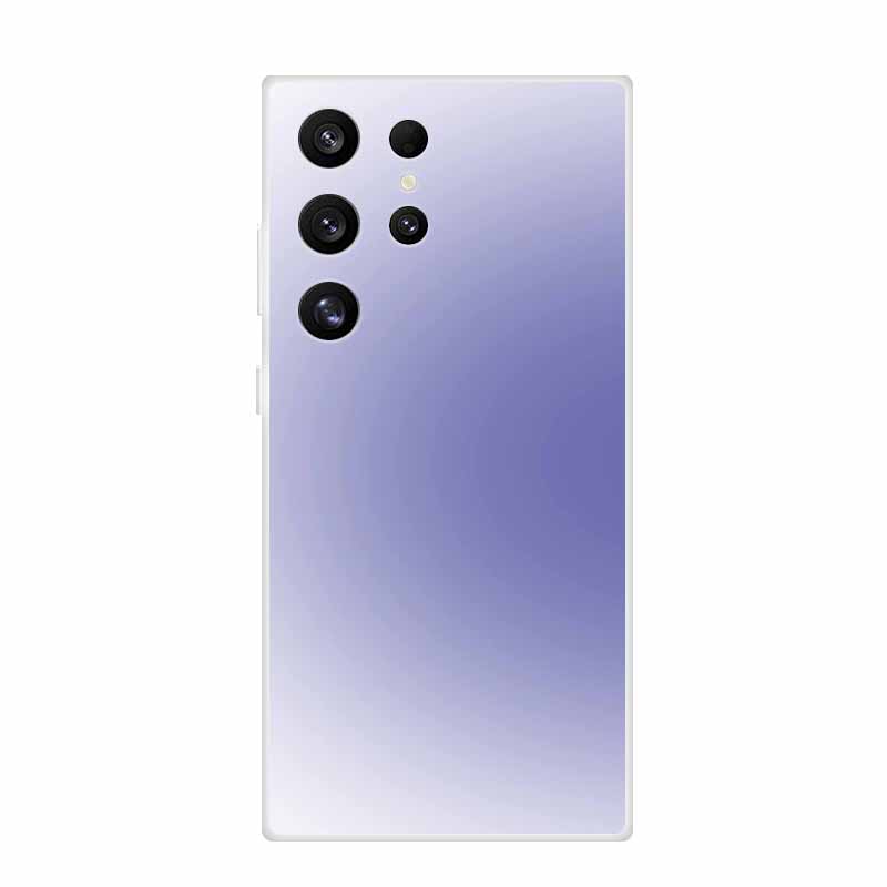 Coque Pour Samsung Galaxy S24 S23 S22 Ultra S21 S24 FE S21 A55 A53 A52S A54 Anti-choc Transparente Silicone Clair Housse de Téléphone Coque