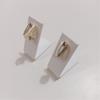 10Pcs Multipurpose L Shape Acrylic Earring Holders For Efficient Space Saving Jewelry Display At Homes Or Store