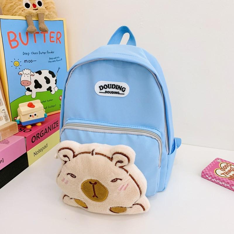 School Bag New Love Cartoon 3-6 Years Old Children's Bag Boys and Girls Preschool Light Spine Backpack