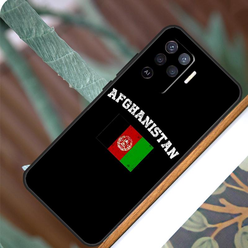 

Afghan Afghanistan Flag Banner For OPPO A57 A57S A77 A5 A9 A53 A52 A72 A96 A76 A16 A54 A74 A94 A38 A58 A78 A15 A17 Case OPPO A58 4G